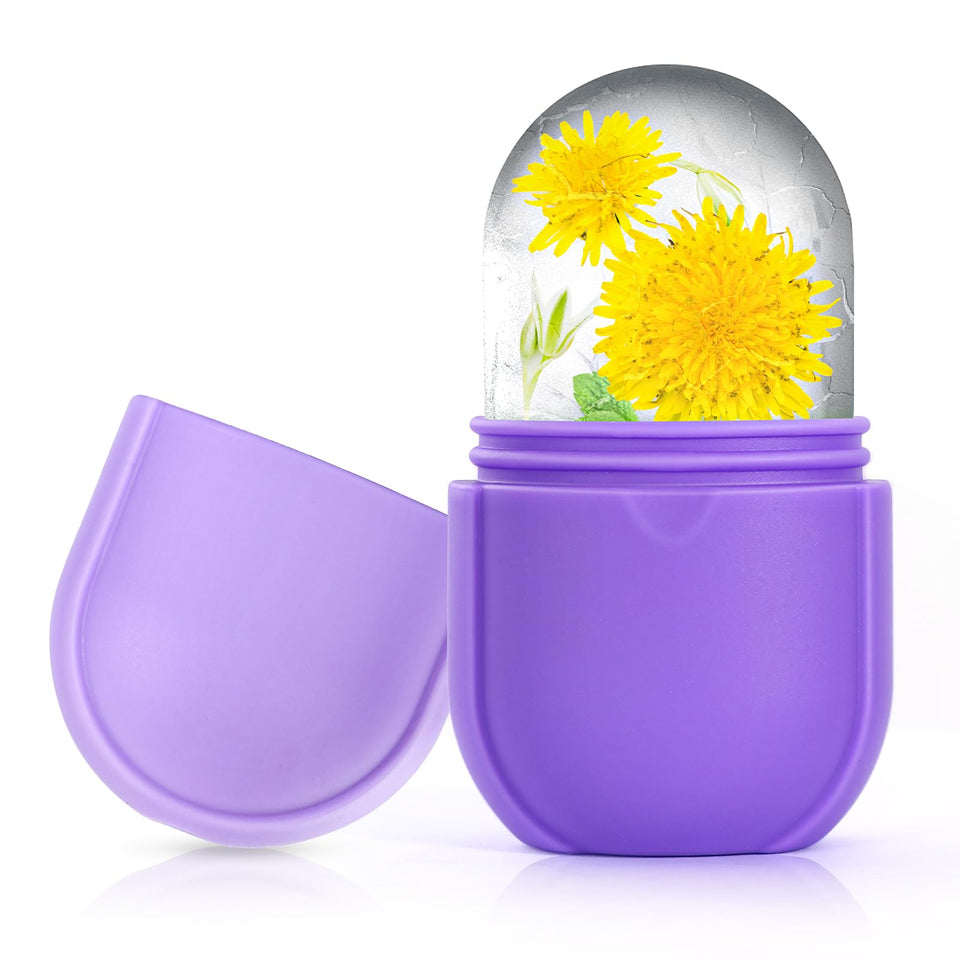 IMEASY front packaging showing purple ice roller and silicone mold benefits cooling