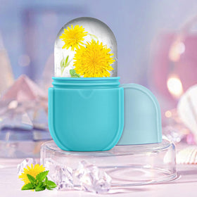 IMEASY silicone cube closeup highlighting texture and reusable freezer-safe material