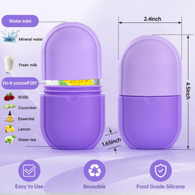 IMEASY roller held in hand demonstrating ergonomic grip for precise massage