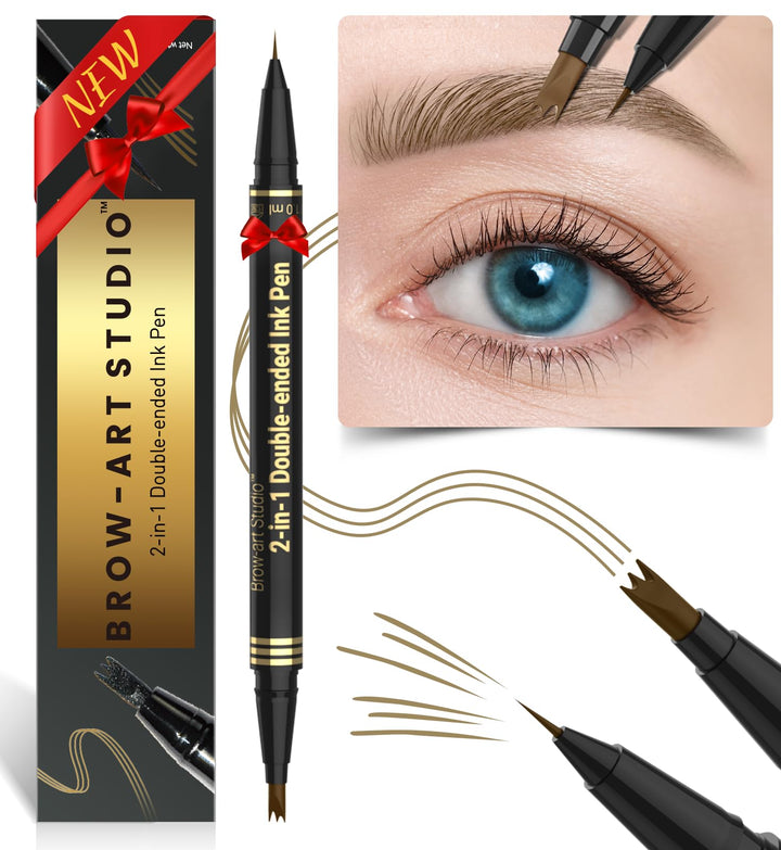 iMethod front packaging showing dual-ended brow pencil for easy application