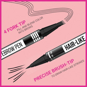 iMethod dual-ended pen held in hand for easy on-the-go use