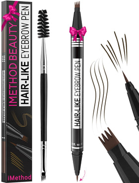 iMethod product front packaging showing pen and shade, clear identification benefit