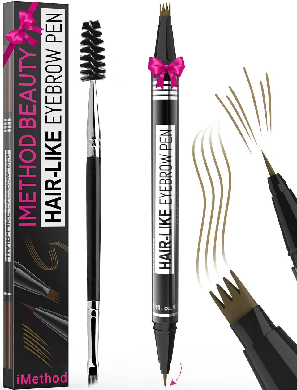 iMethod front packaging showing product and shade for quick selection