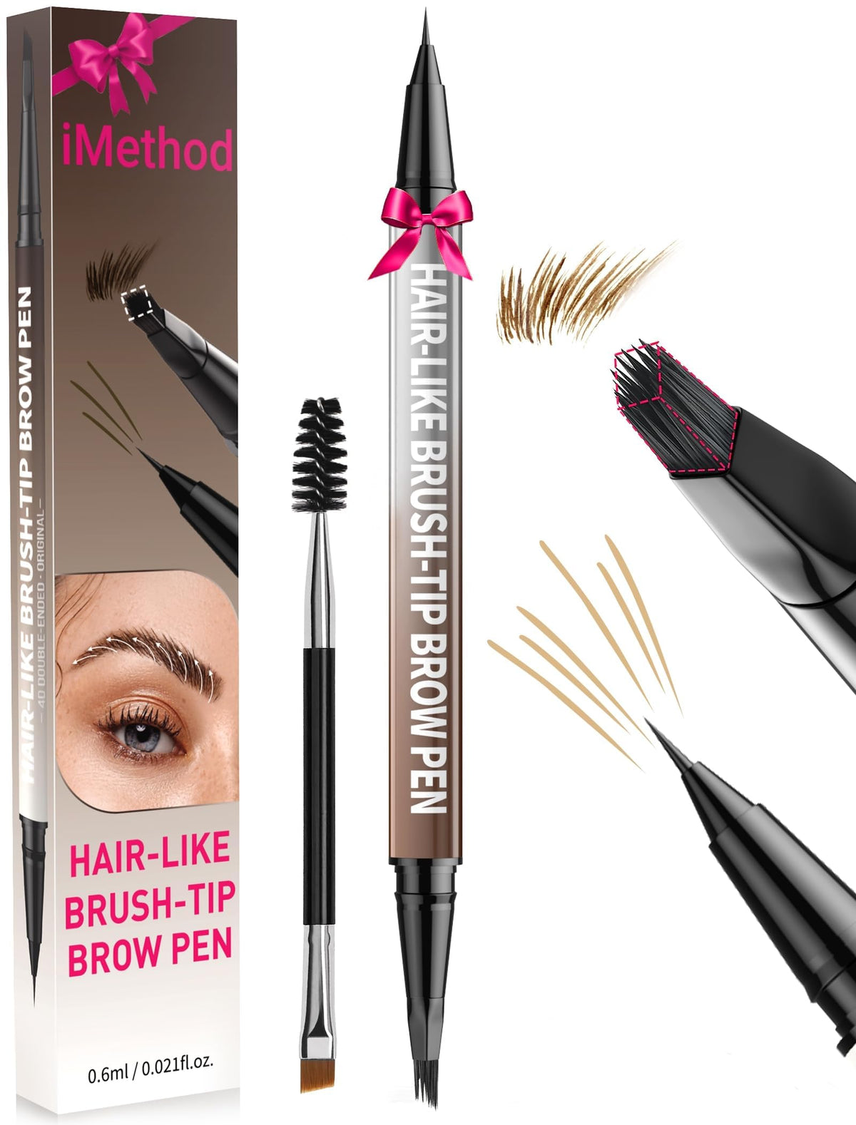iMethod front packaging showing pen and shade in Blonde for easy selection