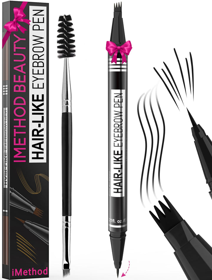 iMethod eyebrow pen front packaging showing product and color for easy selection