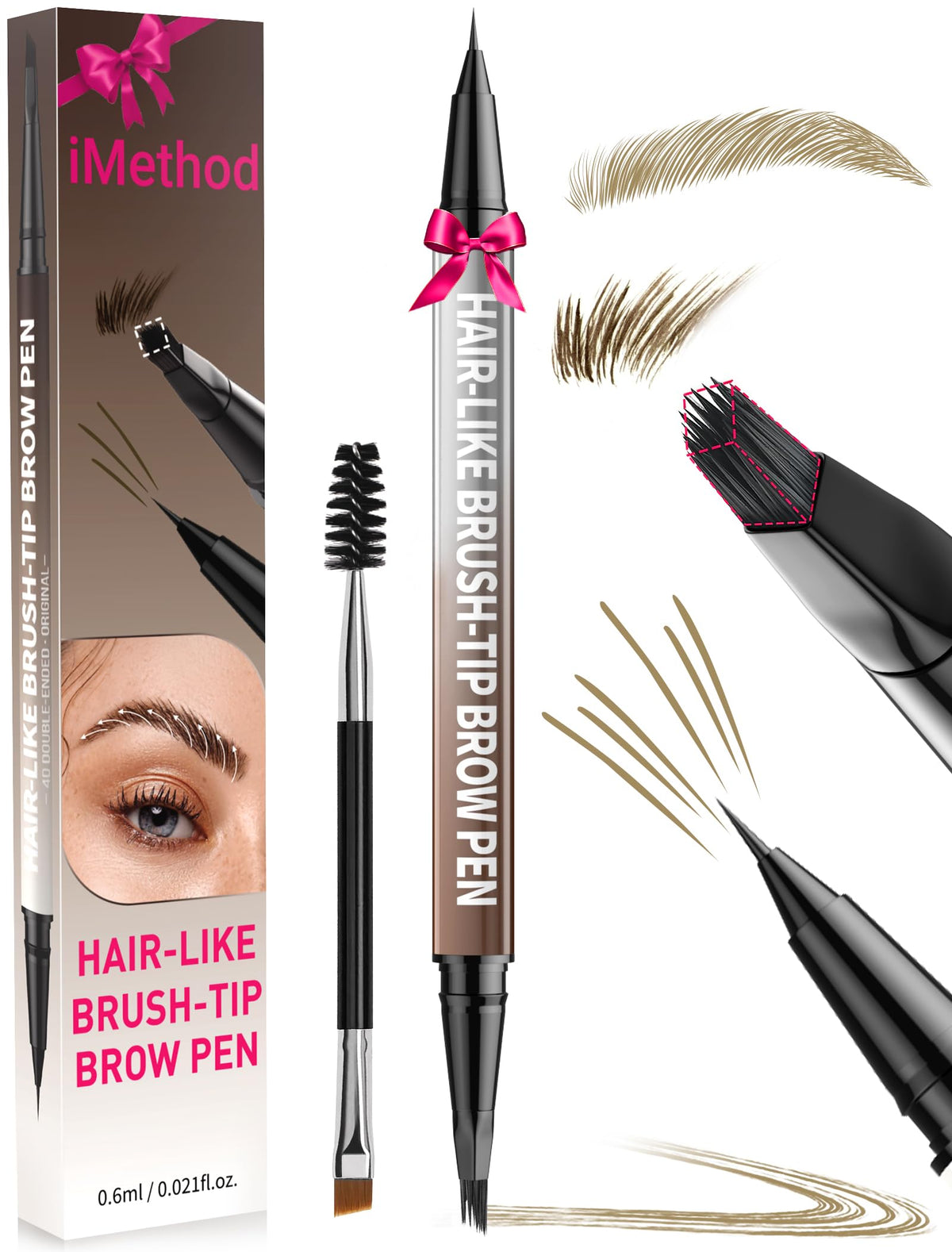 iMethod in a makeup bag for everyday on-the-go use
