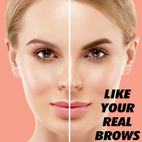 iMethod eyebrow pen micro-fork tip close-up for precise hair-like strokes