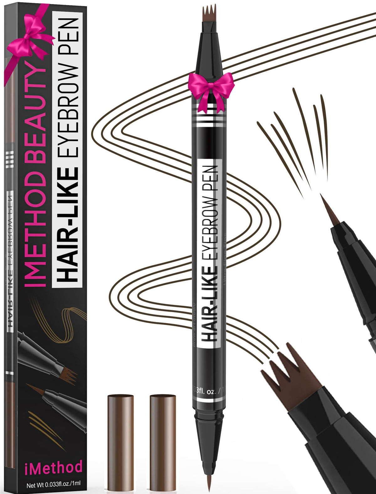 iMethod front packaging showing shade and compact design benefit