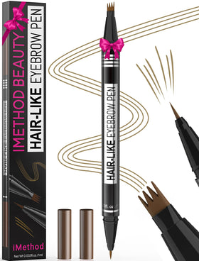 iMethod front packaging showing light brown shade and benefits