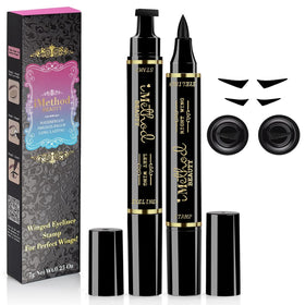 iMethod front packaging showing dual-ended stamp and liner, fast application benefit