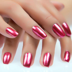 IMGDD bottle front view showing cherry red metallic shine and compact 6ml size
