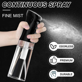 IMPORX hand spraying horizontally to show comfortable trigger and continuous mist