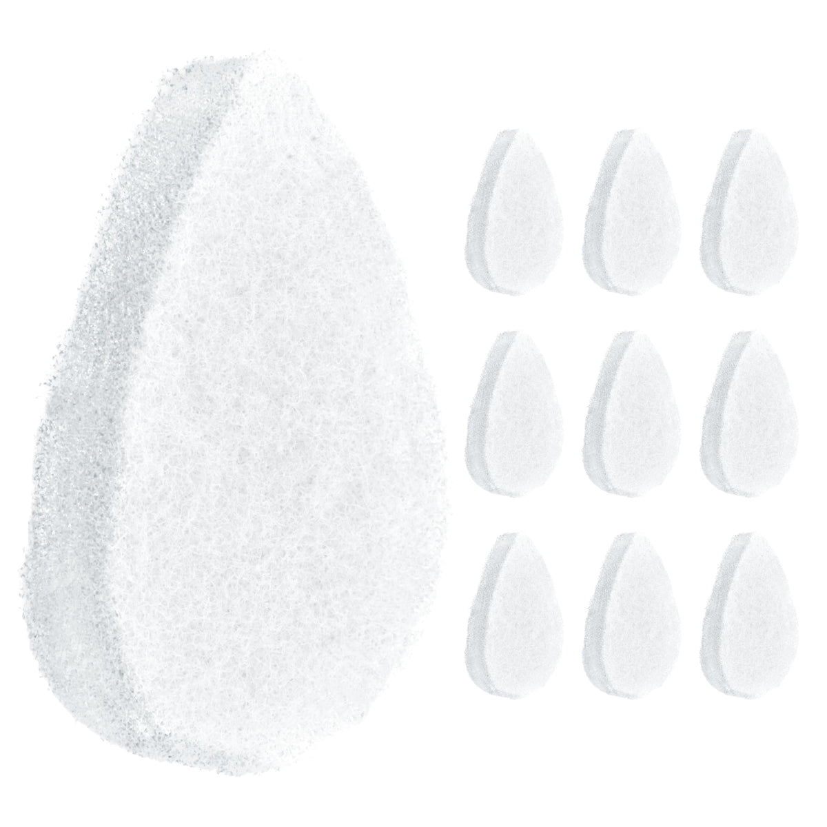 IMPRESA front packaging showing pack of ten sponges and clear value