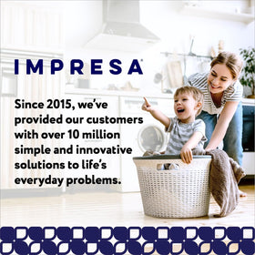 IMPRESA all ten pads laid flat displaying bulk supply and rotation benefit