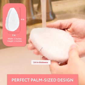 IMPRESA sponge creating cleanser foam to boost cleaning effectiveness