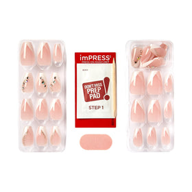 imPRESS layout of 30 nails illustrating size variety for custom fit