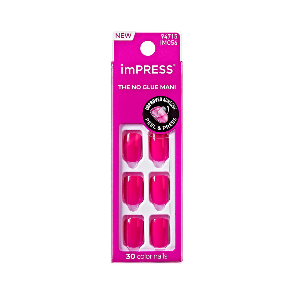 imPRESS front packaging showing All Smiles pink kit for quick mani
