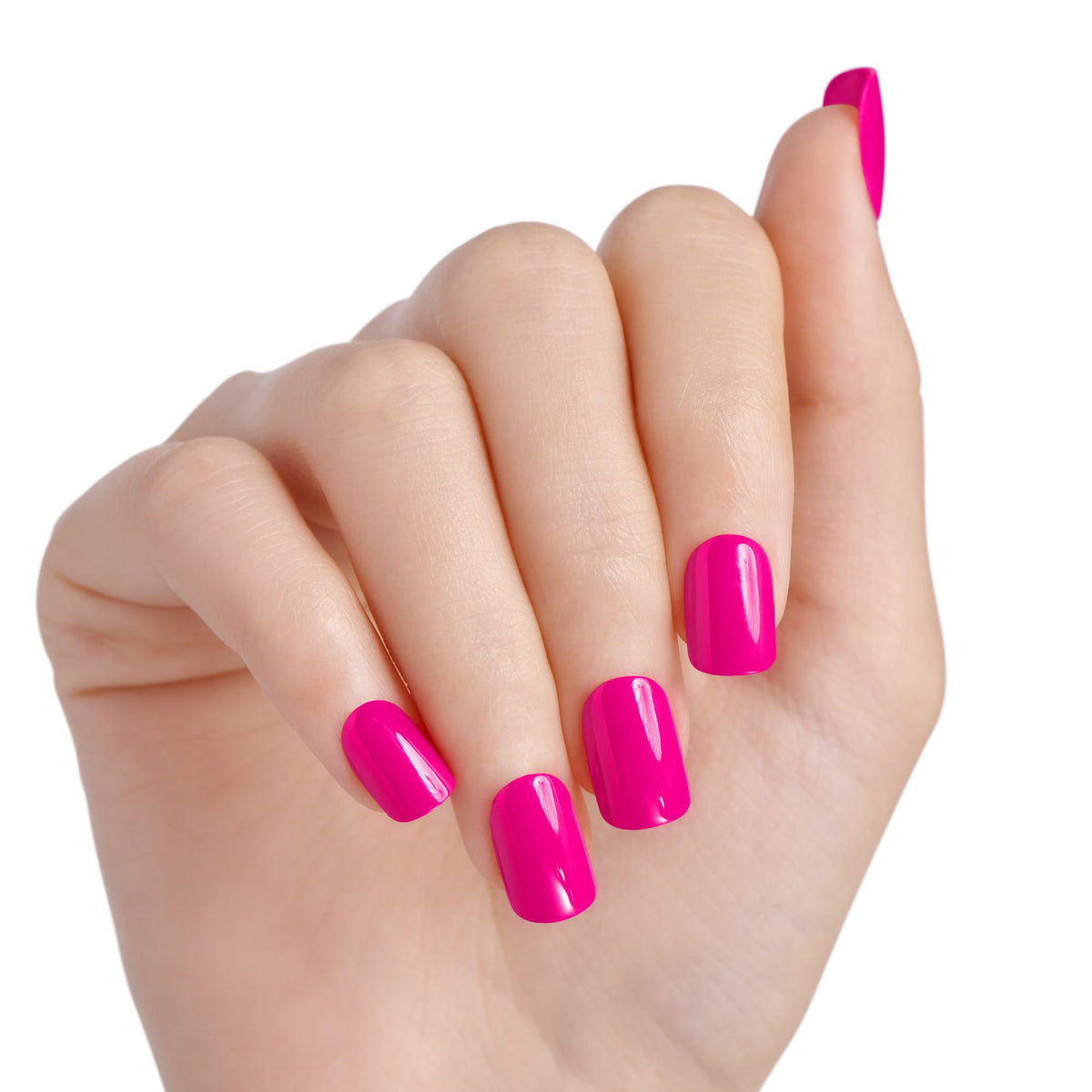 imPRESS close-up of single All Smiles nail showing smooth finish