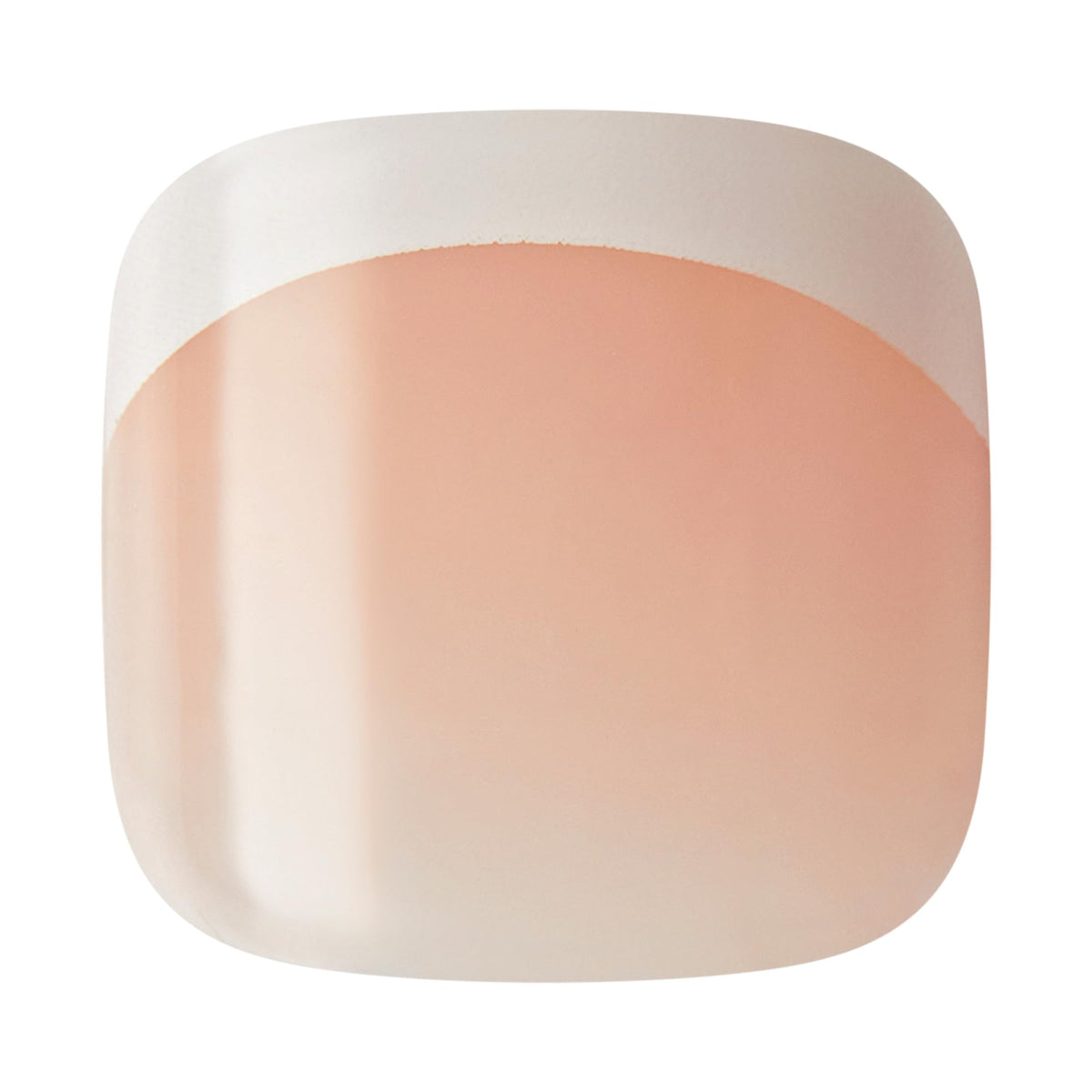 imPRESS toenail being pressed on toe showing easy peel press and go application