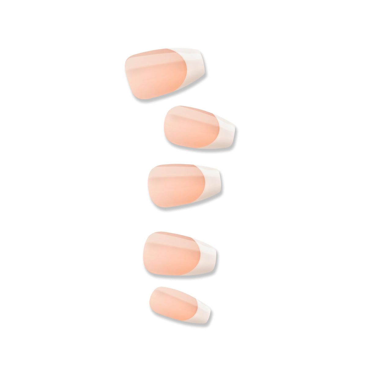 imPRESS hand applying nail showing peel-and-press step for fast secure adhesion