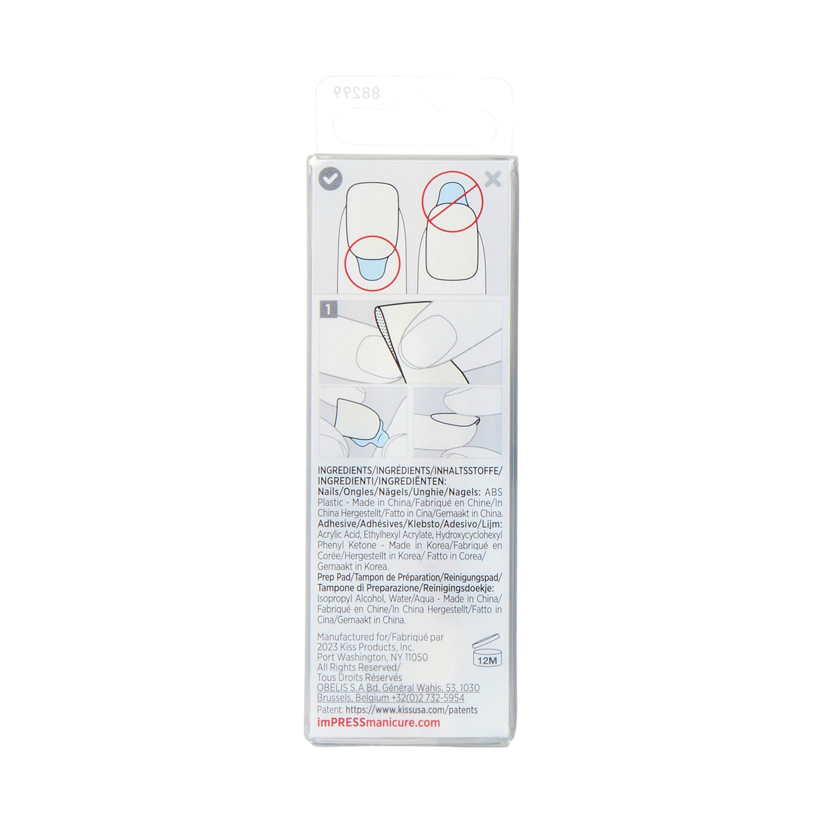 imPRESS open box with contents visible for ready-to-wear convenience