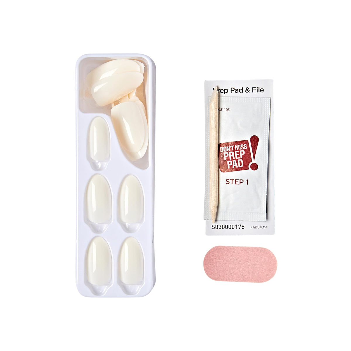 imPRESS mini file and manicure stick displayed for precise shaping