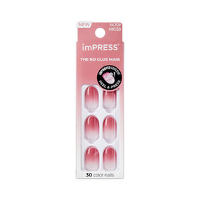 imPRESS front packaging showing ombre pink nails and kit benefits