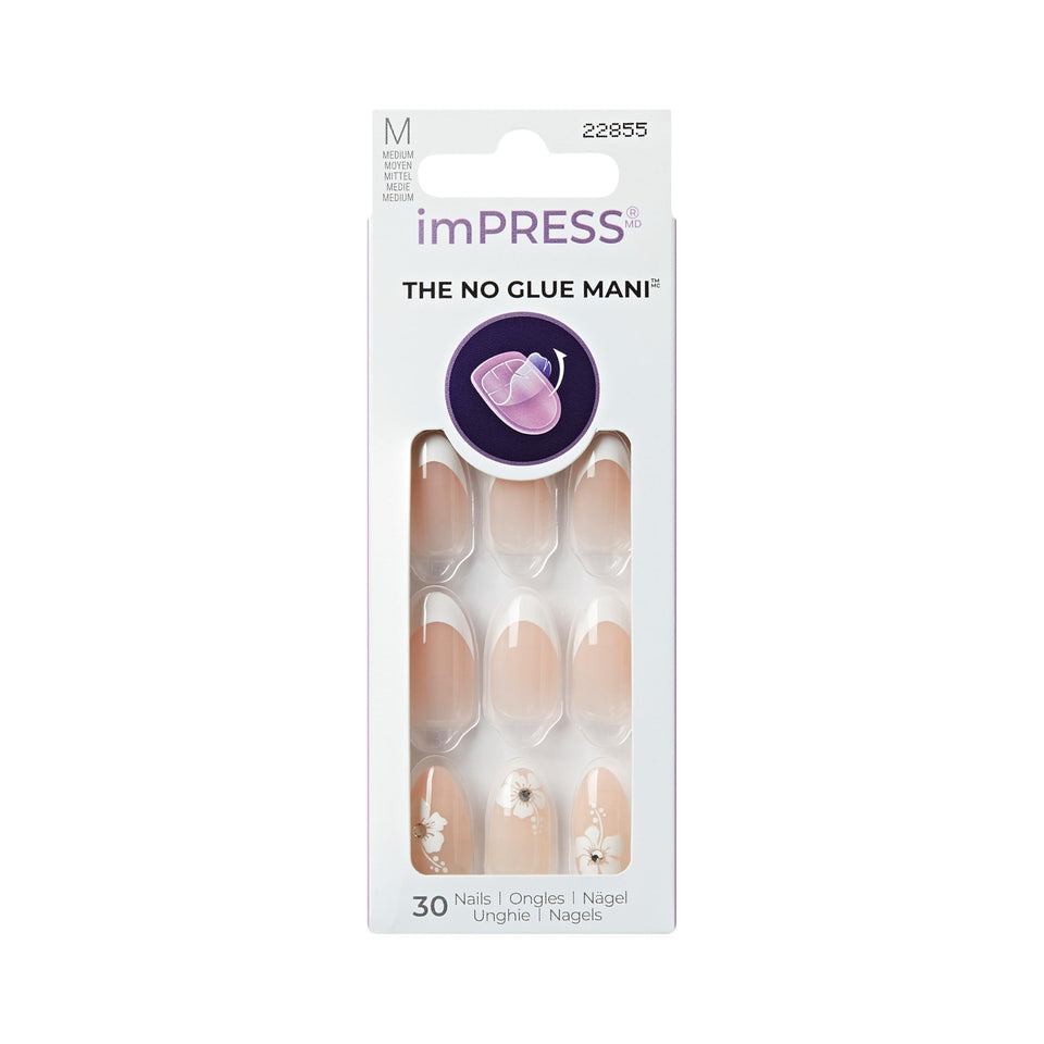 imPRESS front packaging showing Buttercup Shine design and quick mani benefit