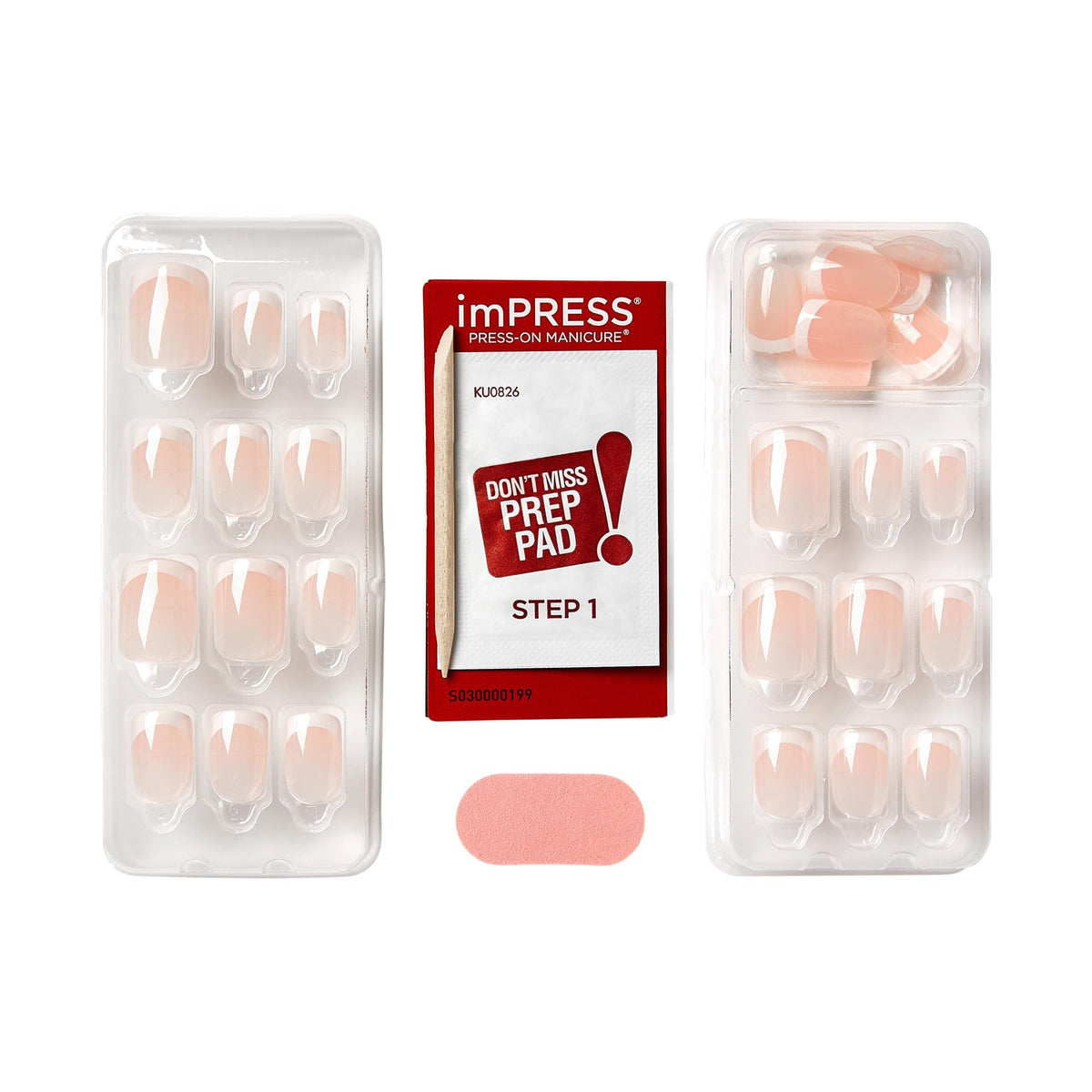 imPRESS array of nails by size displaying selection benefit for precise fit