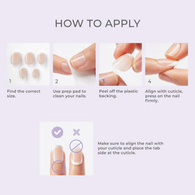 imPRESS nails beside fingers to show short squoval scale and natural appearance