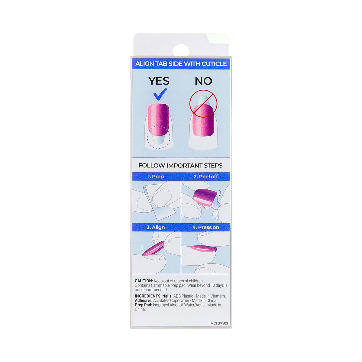 imPRESS nails displayed next to coin showing short oval nail scale