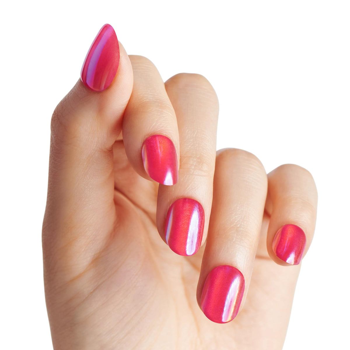 imPRESS close-up of pearlescent finish highlighting reflective shimmer