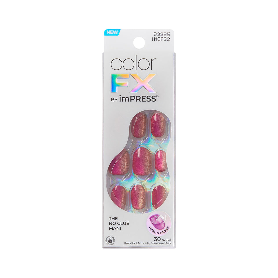 imPRESS front packaging showing kit contents and pearlescent color benefit