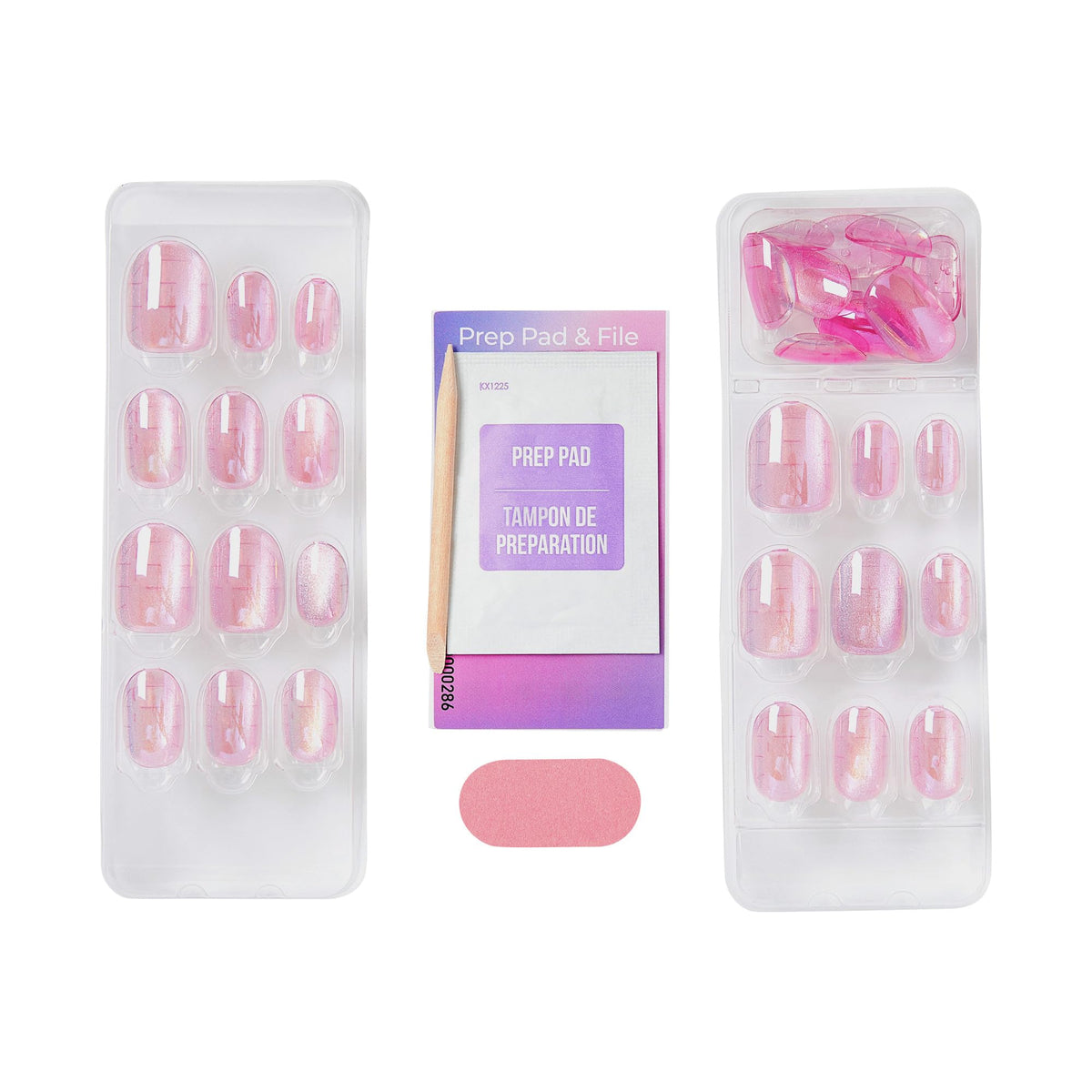 imPRESS included tools prep pad manicure stick mini file for precise fit