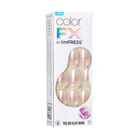 imPRESS nails being removed and reapplied illustrating reusable convenience