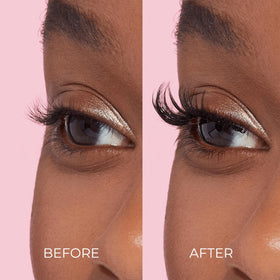 imPRESS close-up of cluster fibers highlighting curl and lightweight comfort