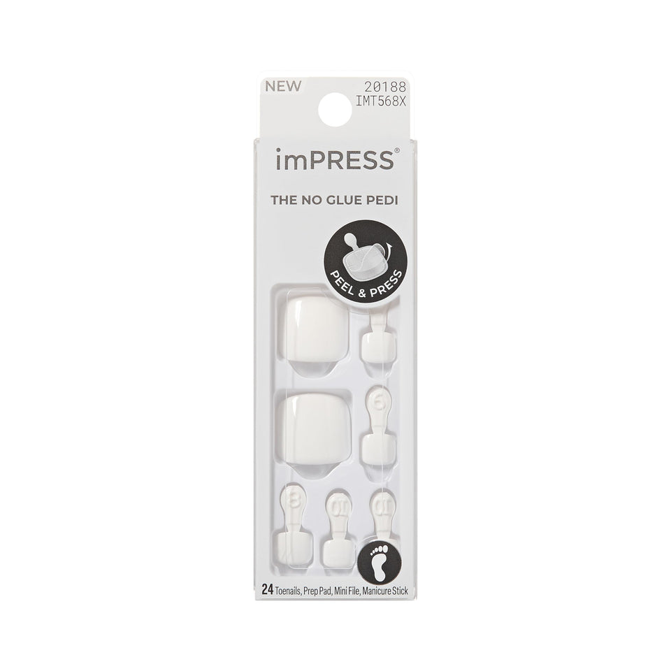 imPRESS front packaging showing kit contents and quick application benefit