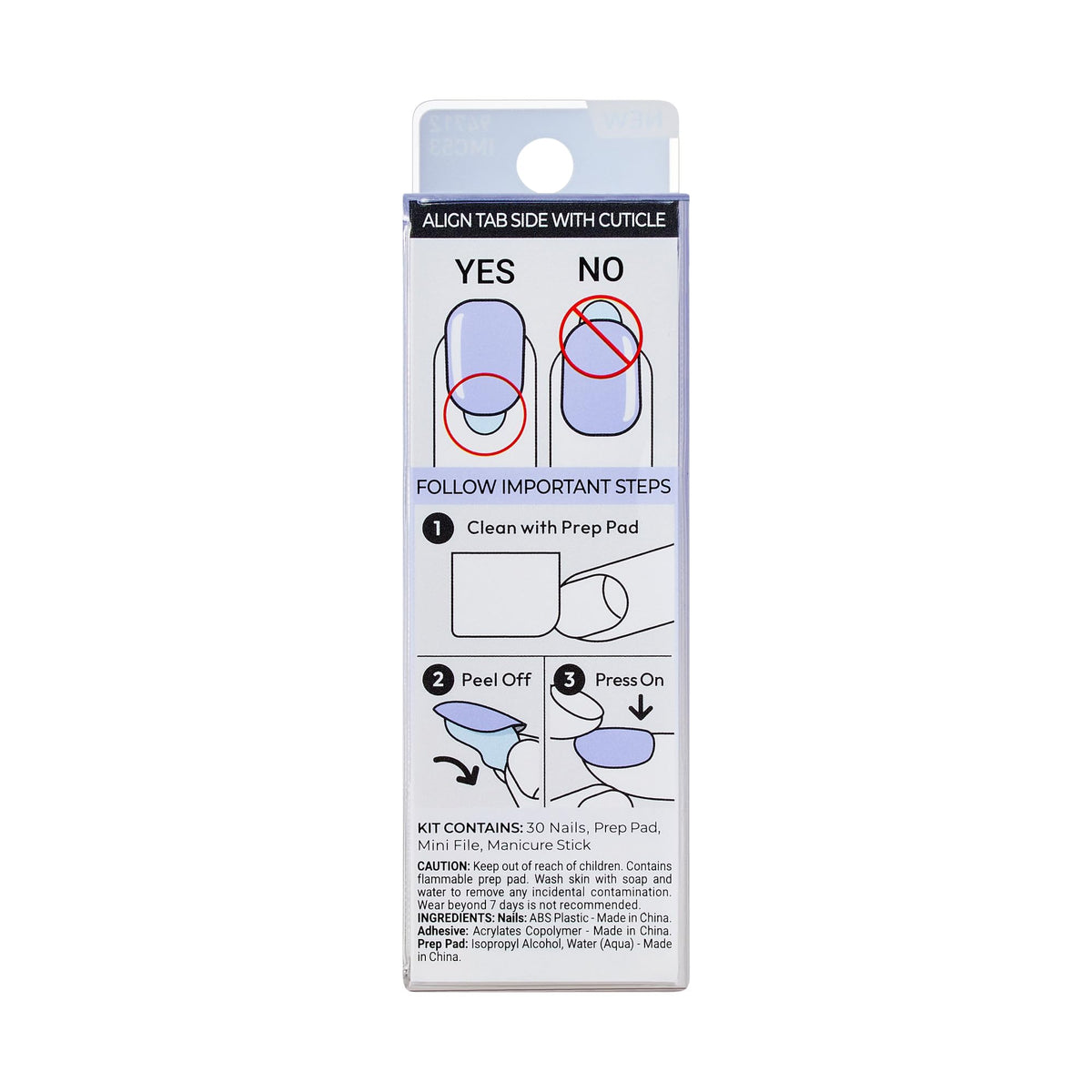 imPRESS removed nails with safe-care tools illustrating gentle removal and nail preservation