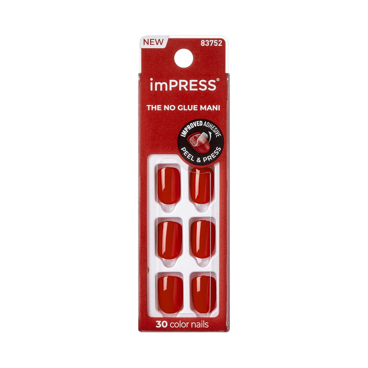 imPRESS front packaging showing kit and shade for quick selection