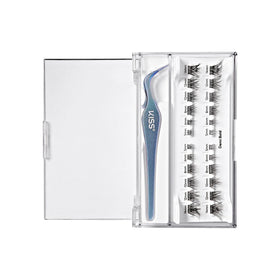 imPRESS clusters arranged by length illustrating customizable lash design options
