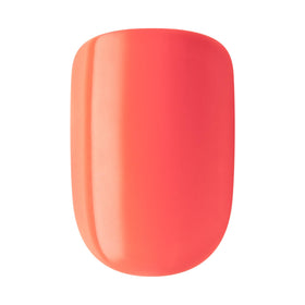 imPRESS hand applying a press-on nail demonstrating peel-and-press ease for instant manicure