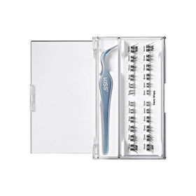 imPRESS lash clusters sorted by 5 to 14mm lengths for customization