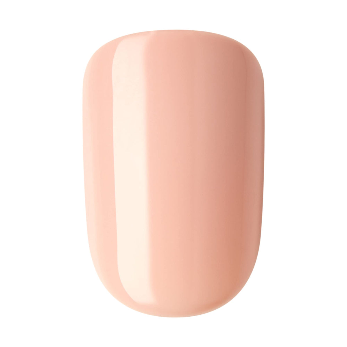imPRESS lifestyle shot on desk showing a subtle nude manicure for versatile styling