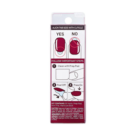 imPRESS kit contents including nails, file, prep pad and stick
