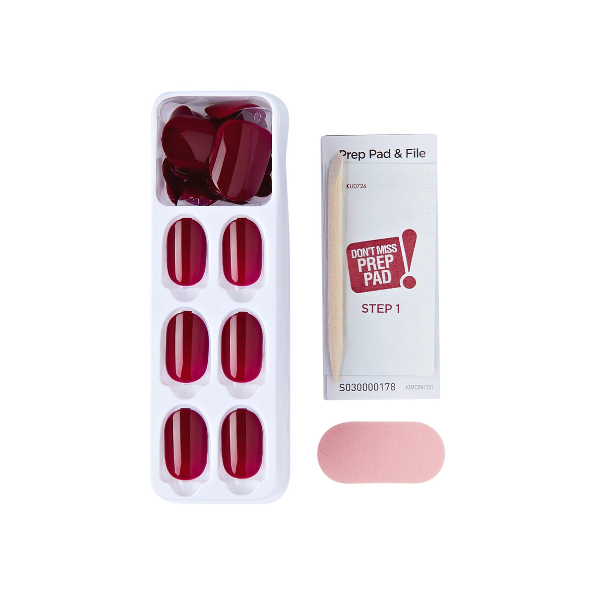 imPRESS side profile showing thin, comfortable nail construction