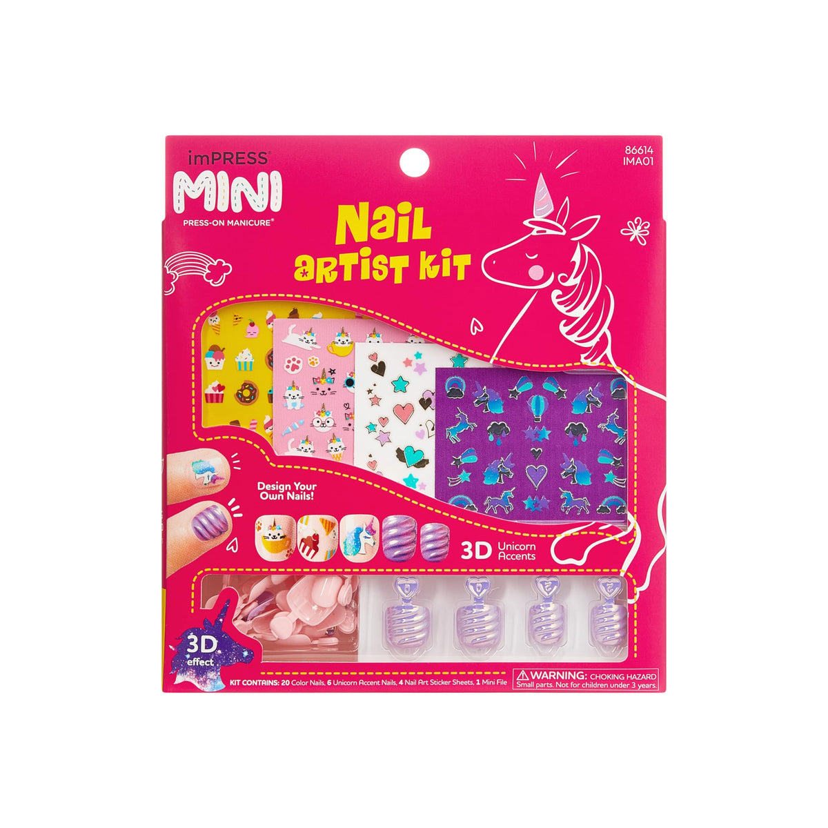 imPRESS front packaging showing full mini kit and benefits