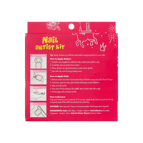 imPRESS kids at a play party using kit for creative manicures