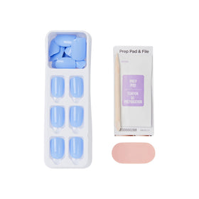 imPRESS nails on hand during application demonstrating quick press-on convenience