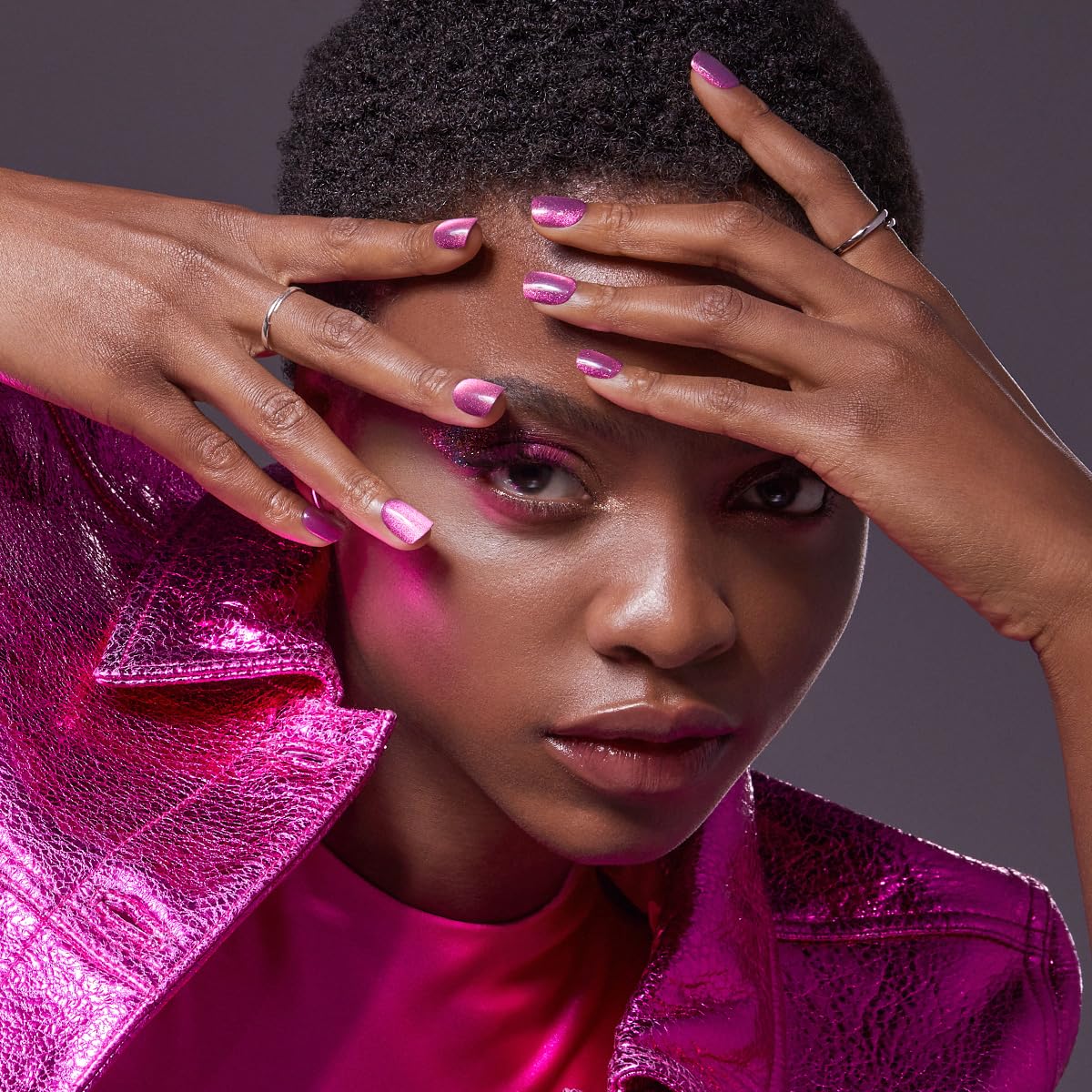 imPRESS hands model wearing nails in lifestyle scene benefit polished finished look
