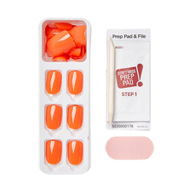 imPRESS nails worn on hand in lifestyle pose for natural-looking, comfy wear